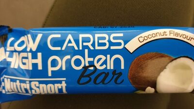 Low carbs high protein bar coconut - 8424644003760