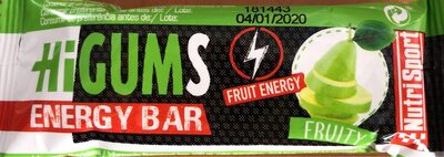 HiGUMS Energy Bar - 8424644004835