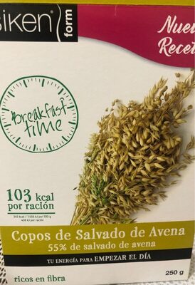 Copos de Salvado de Avena Siken - 8424657105536