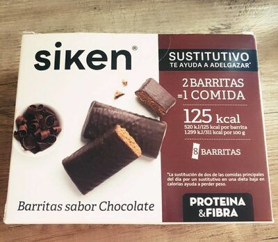 Barritas sabor chocolate - 8424657108469