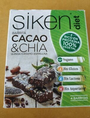 Barrita de Cacao y Chia - 8424657108483