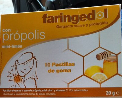 Faringedol propóleos miel-limon - 8424657509020