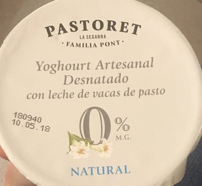 Yogur natural 0% - 8424790100900