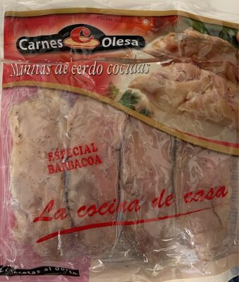 Manitas de cerdo cocidas carnes olesa - 8424811000042