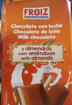 Chocolate con leche y almendras - 8424818258750