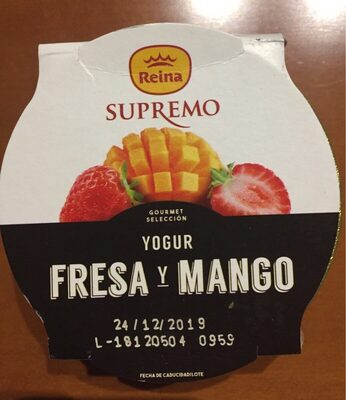 Yogur fresa y mango - 8424893500775