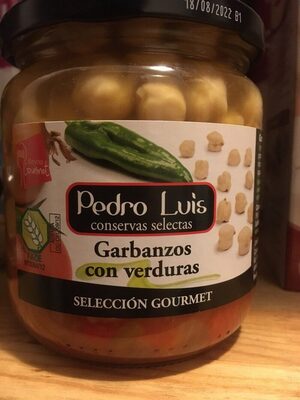 Garbanzos con verduras - 8425205013921