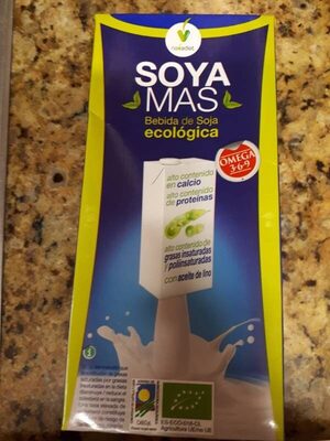 Soya Mas Bebida de Soja Ecológica - 8425652063029