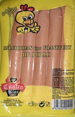 Salchichas tipo Frankfurt de pollo - 8425820001242
