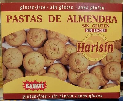 Pastas de Almendra sin gluten Harisin - 8425887003074