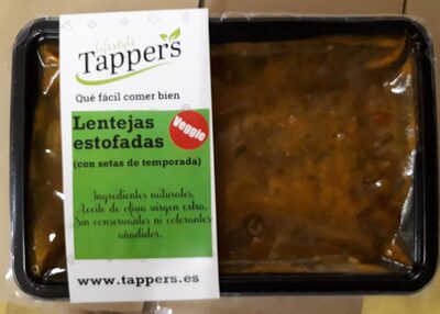 TAPPERS - Lentejas estofadas con setas de temporada - 8426262015484