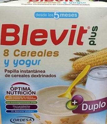 Blevit plus cereales y yogur - 8426594018498