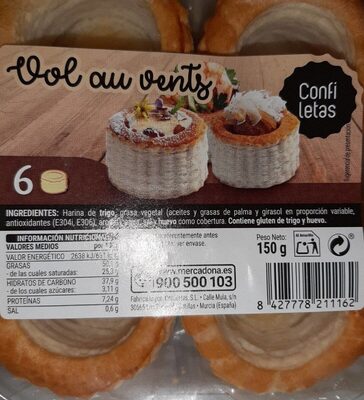 Vol au vents - 8427778211162