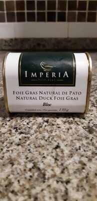Foie gras natural de pato - 8427828200252