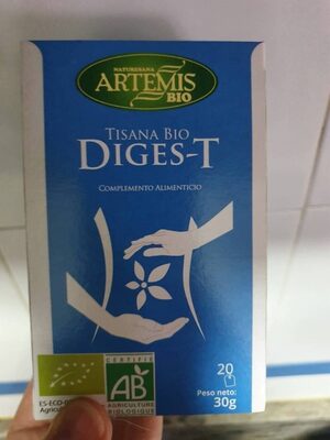 Tisana Diges-t Artemis Bio - 8428201310308