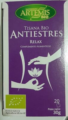 Tisana BIO antiestrés - 8428201310551