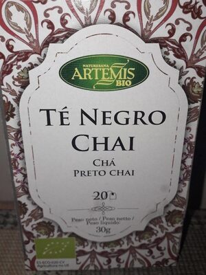 Té negro chai - 8428201310636