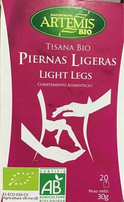 Tisana bio piernas ligeras - 8428201310995