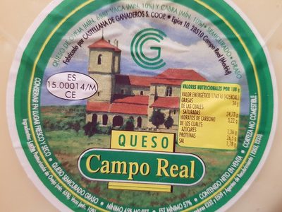 Queso semicurado de oveja elaborado con leche - 8428580000111