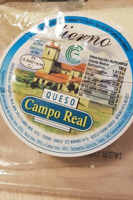Queso tierno Campo Real - 8428580101245