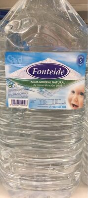 Agua mineral natural - 8428697100506