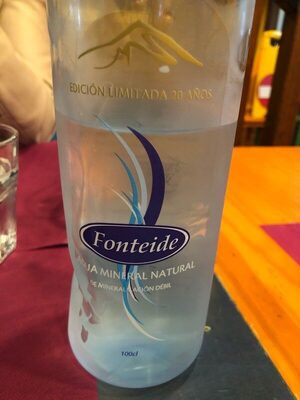 Agua Mineral Natural - 8428697131104