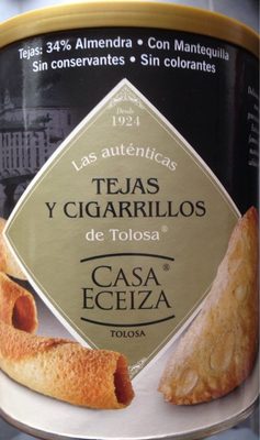 Tejas y cigarillos de Tolosa - 8429360000338