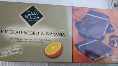 Chocolate negro & naranja - 8429360003629