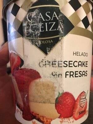 Helado cheesecake con fresas - 8429360006163