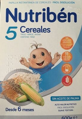 Nutriben 5 Cereales - 8430094056300