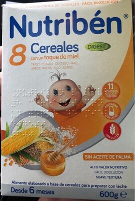 Nutriben 8 cereales - 8430094056423