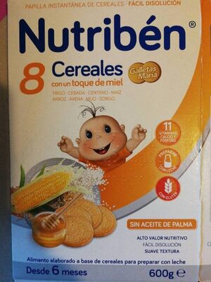 8 cereales con un toque de miel - 8430094056454