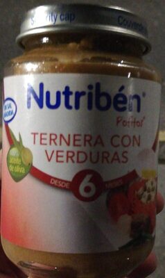Potito Ternera con Verduras - 8430094083177