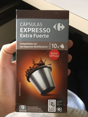 Capsulas expresso  extra fuerte - 8431876236880