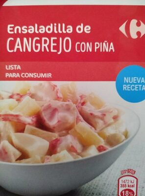 Ensaladilla de cangrejo con piña - 8431876260403
