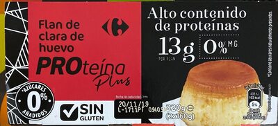 Flan de huevo proteina plus - 8431876280128