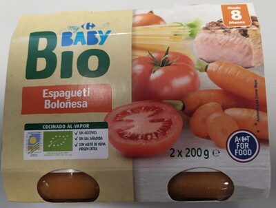 Babybio espagueti boloñesa - 8431876280456