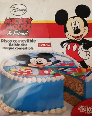 Disque comestible mickey mouse & friends - 8435035224114