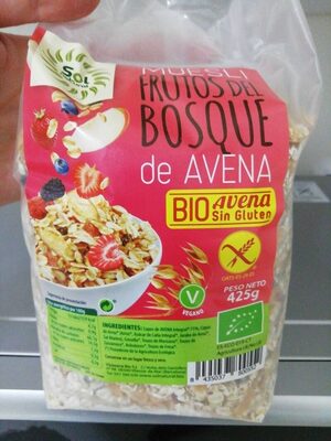 Muesli frutos del bosque de avena - 8435037800552