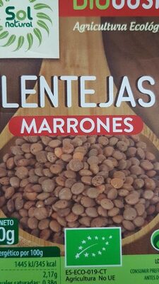 Lentejas marrones - 8435037802785