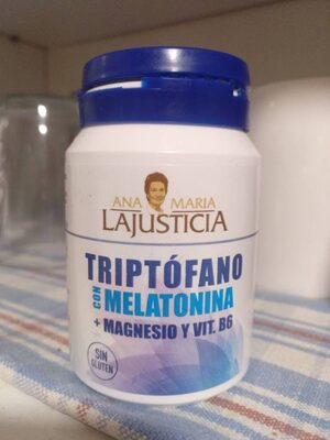 Triptófano con melatonina + magnesio y vit. B6 - 8436000680799