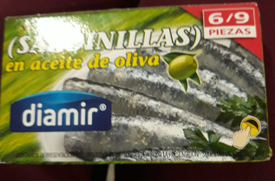 Diamir Sardines Olive Oil 90G - 8436007952042