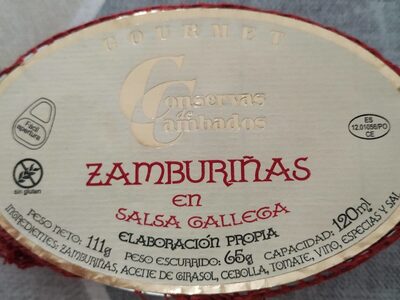 Zamburiñas en salsa gallega - 8436015207653