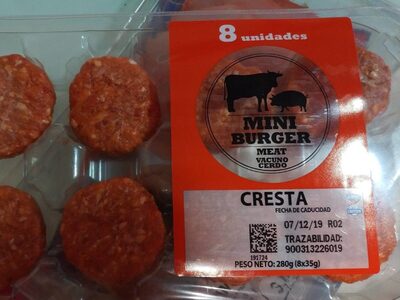 Mini burger cresta - 8436021411464