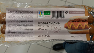 Biosalchicha vegetal Alemana - 8436033360279