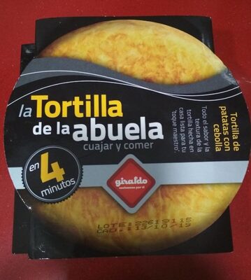 La tortilla de la abuela - 8436038376916