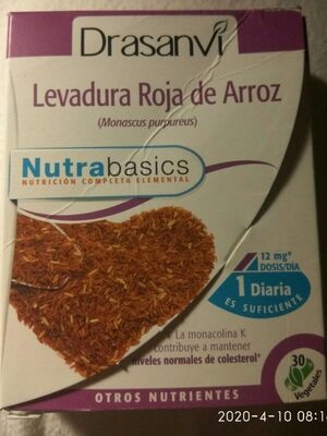 Levadura roja de arroz - 8436044513923