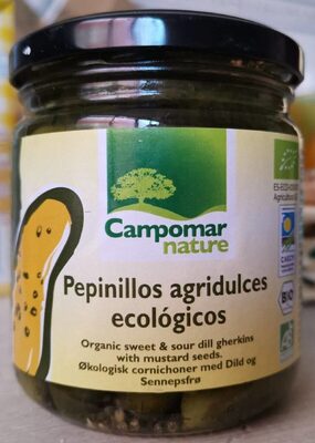 Pepinillos agridulces ecológicos - 8436530670734