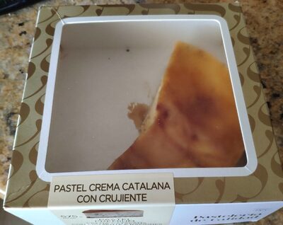 Pastel premium crema catalana con crujiente - 8436531405403