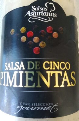 Salsa de cinco pimientas - 8436536831306